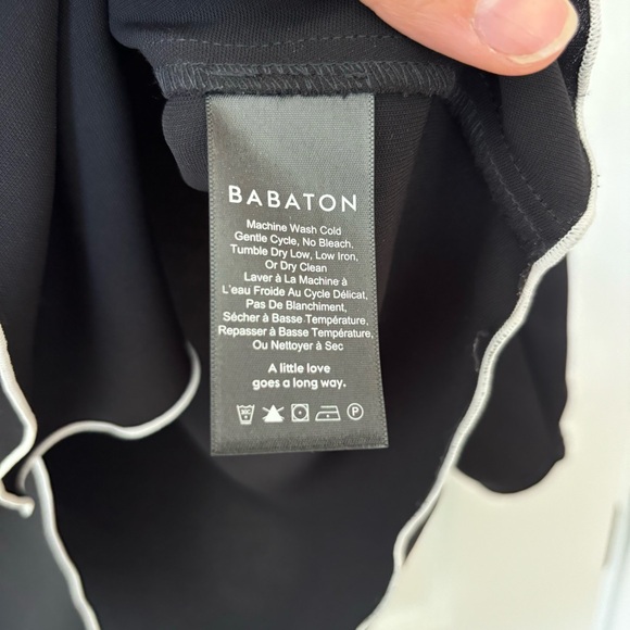 Aritzia Babaton | Rena Black Blouse - Size L - Picture 5 of 5